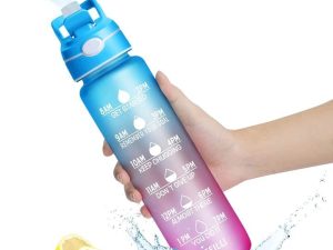 ELUTENG Bouteille d'eau de sport 32 oz