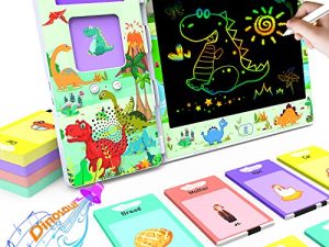 Cartes flash parlantes avec tablette d'écriture LCD