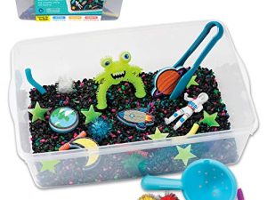 Creativity for Kids Sensory Bin: Outer Space