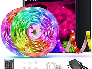 Tenmiro 65.6ft Bande lumineuse LED ultra longue