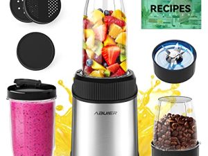 Mélangeur à smoothie 900 W avec gobelets