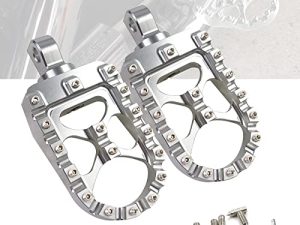 StarknightMT Repose-pieds larges CNC à rotation à