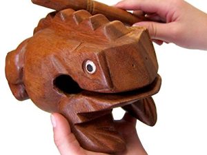 Deluxe Extra-Large 8" Wood Frog Guiro Rasp