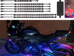 FCPVHOY Kit d'éclairage LED pour moto