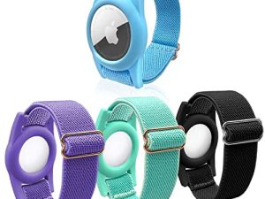 Lot de 4 bracelets Airtag pour enfants