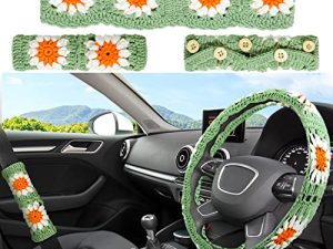 Tallew 2 Pcs Crochet Couverture de Volant
