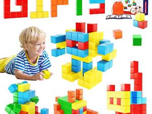 Hiwawind Blocs magnétiques Jouets pour tout-petits