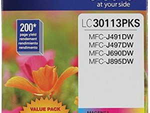 Brother LC30113PKS Lot de 3 cartouches d'encre