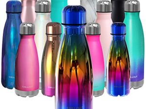 CHILLOUT LIFE Bouteille d'eau en acier inoxydable