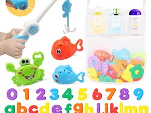 ZEAGUS Ensemble de jouets de bain pour