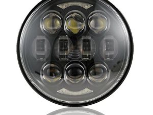 Phare de projection LED rond 80 W