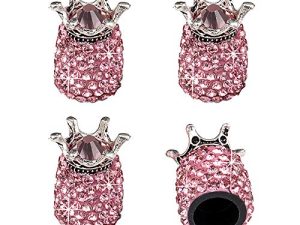 JUSTTOP Lot de 4 bouchons de valve