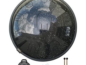 AS TEMAN Steel Tongue Drum 16inche 10Notes