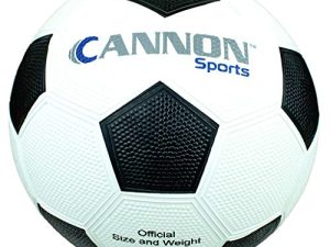 Cannon Sports Ballon de football noir et
