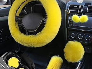 ZXGHIJJ Ensemble d'accessoires de voiture moelleux