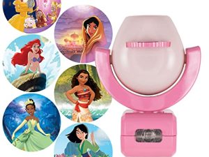 Projectables Disney Princess 6-Image LED Night Light