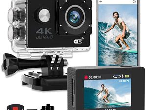 Caméra d'action Adostob 4K30FPS Caméras sous-marines Ultra