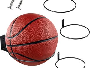 V-HOME Lot de 3 porte-ballons de sport