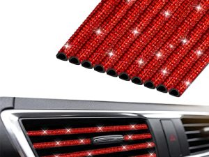 INSAUTO Accessoires de voiture Bling pour femme