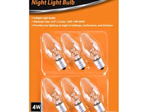 Kingman Veilleuse Blanc Chaud Ampoules de Rechange