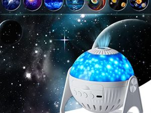 Projecteur Galaxy-projecteur étoile-rotation automatique à 360 degrés-projecteur