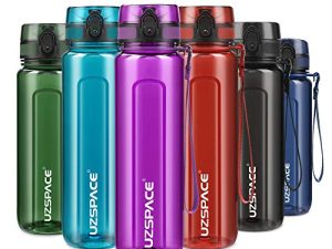 UZSPACE Bouteille d'eau réutilisable sans BPA 17