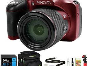 Minolta MN67Z-BK 20MP/1080p HD Bridge Appareil photo