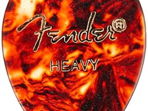 Fender Classic Celluloid Guitar Picks Forme 354