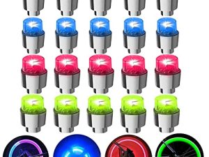 FICBOX 20PCS LED Feux de Roue Lumières