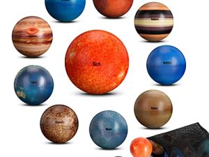 Lot de 10 balles planétaires du système