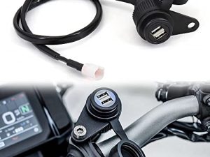 Adaptateur de chargeur double USB pour moto