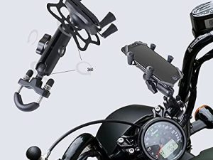 venshun Support de téléphone pour moto Matériau