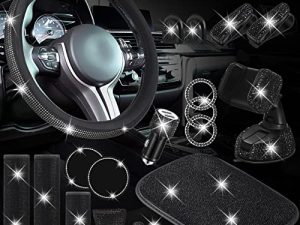 Ensemble d'accessoires de voiture Bling 22 pièces