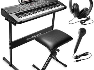 Piano à clavier électronique portable Hamzer 61