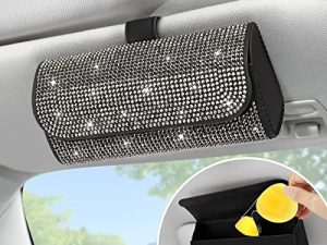 Accmor Bling Porte-lunettes pour pare-soleil de voiture