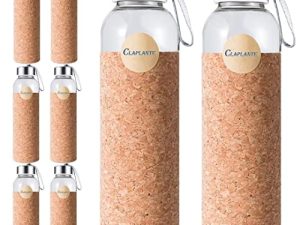 Bouteilles d'eau en verre