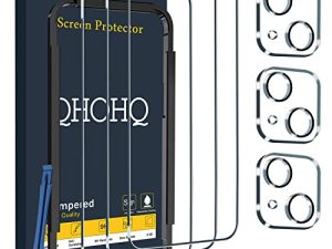 QHOHQ Lot de 3 protections d'écran pour