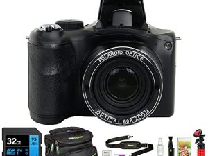 Polaroid IE6035-BLK-STK-4 iE6035 18MP 60x Zoom Optique