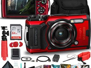 Appareil photo étanche Olympus Tough TG-6 (rouge)