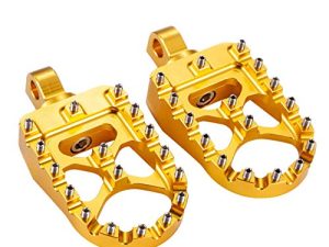Hopider Repose-pieds larges CNC Rotation à 360
