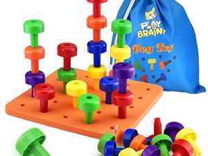 Play Brainy Peg Toy Set – Jouet