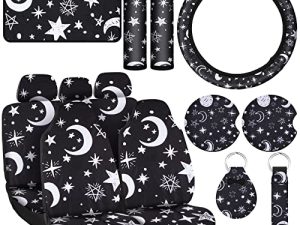 15 Pièces Lune et Étoiles Housse de