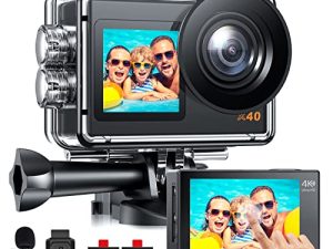 Caméra d'action étanche 4K