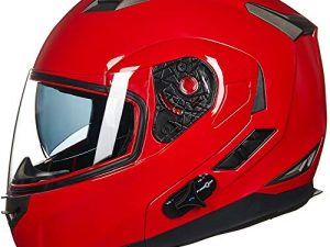 ILM Bluetooth Intégré Modulaire Flip up Casque