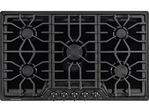 Frigidaire Gallery Cuisinière à gaz noire de