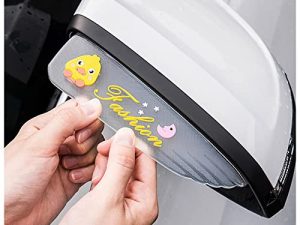 Lot de 2 rétroviseurs de voiture pare-pluie