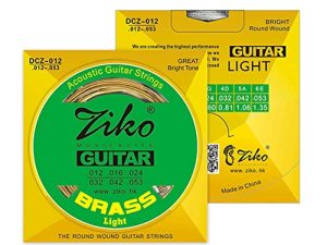ZIKO DCZ-012 Cordes de guitare acoustique légère