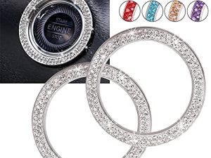 ToBeQueen Autocollants de voiture en cristal pour