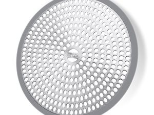 LEKEYE Drain de Douche Attrape-Cheveux/Passoire/Acier Inoxydable et
