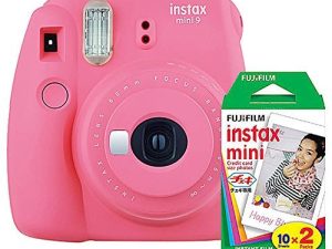 Fujifilm instax Mini 9 Instant Camera (Flamingo